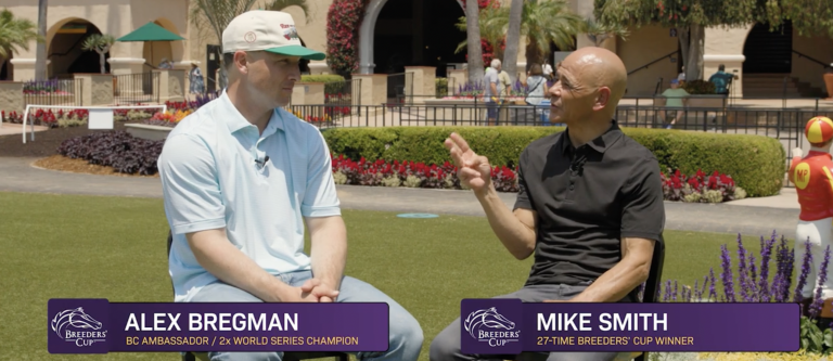 MLB star Alex Bregman v legendary jockey Mike Smith!